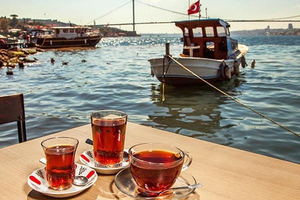 he tea gardens of Istanbul are famous for their stunning views and relaxed atmosphere, and they're a popular gathering place for locals and tourists alike.