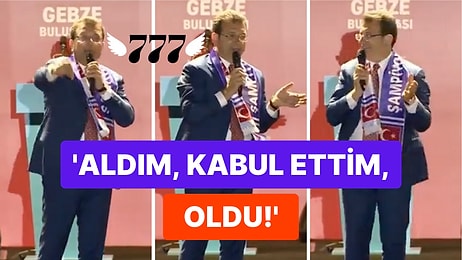 Gebze Mitinginde Konuşan Ekrem İmamoğlu'nun 777 Manifesti Beğeni Topladı!