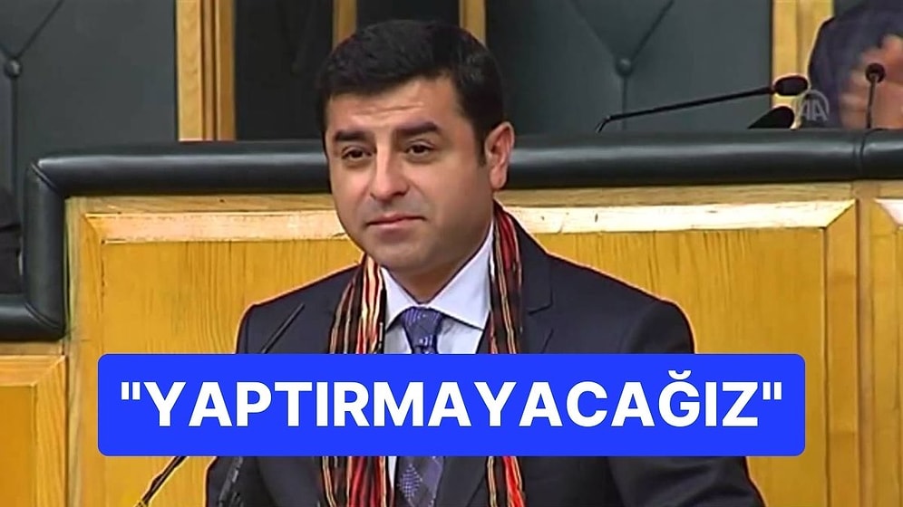 Demirtaş'tan 'En En Kısa Video' Paylaşımı: "Yaptırmayacağız"