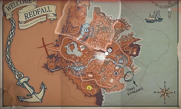 Redfall adası ise hayli iyi tasarlanmış.