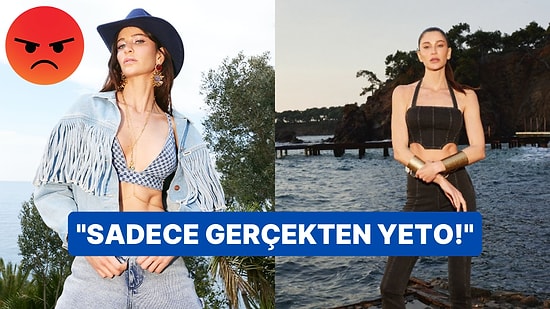 Reklam Afişlerinde Karnı ve Göğsü Boyayla Kapatılan Berrak Tüzünataç Çirkin Saldırıya Tepkisiz Kalmadı!