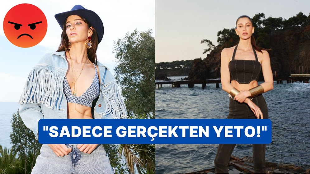 Reklam Afişlerinde Karnı ve Göğsü Boyayla Kapatılan Berrak Tüzünataç Çirkin Saldırıya Tepkisiz Kalmadı!