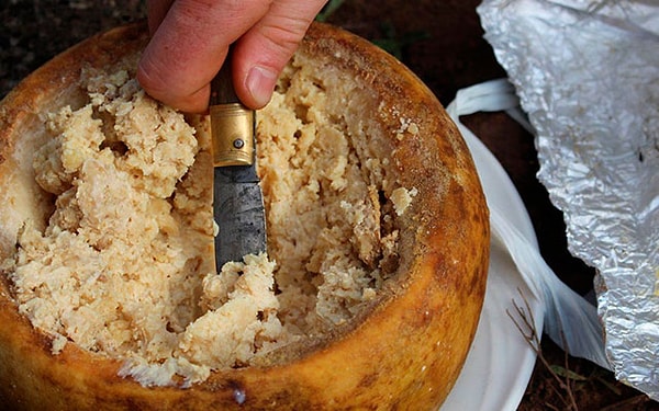 8. Casu marzu (Касу марцу) – сыр, содержащий личинки сырной мухи