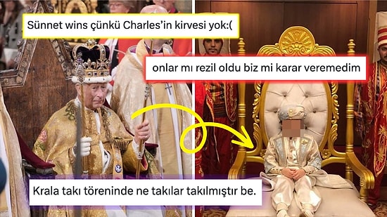 Kral Charles’ın Enteresan Taç Giyme Törenini Bizim Sünnet Düğünlerimize Benzeten Adam Sizi Epey Güldürecek!