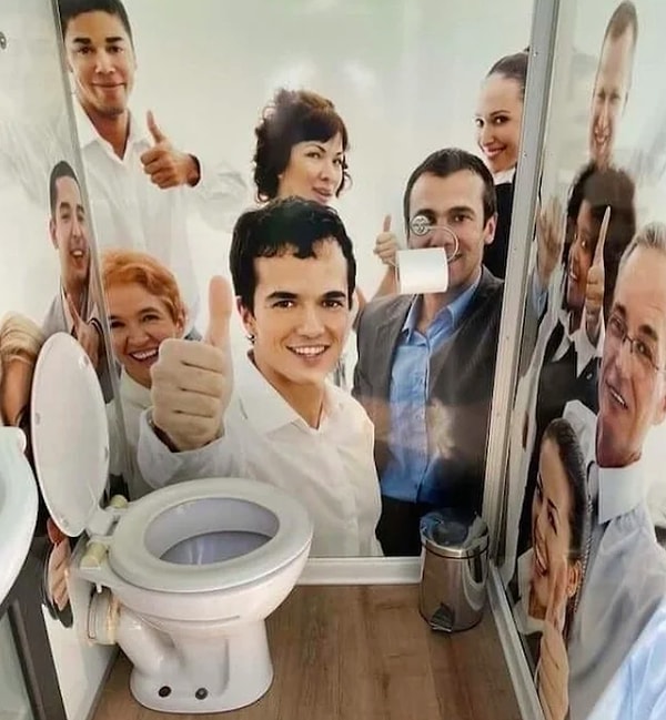 20. Оригинальная уборная 😂