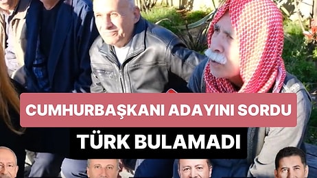 Esenyurt'ta Bankta Oturanlara Cumhurbaşkanı Adayını Sormak İsteyen Muhabir, Türk Bulamadı!