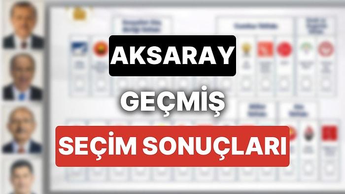 2018 Aksaray Genel Seçim Sonuçları: Aksaray Geçmiş Dönem Genel ve Yerel Seçim Sonuçları