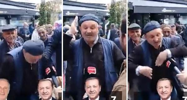 AKP mitinginde, AKP seçim müziğinin coşkusuna kapılan halk içlerinden geldiği gibi dans etmeye başladı.