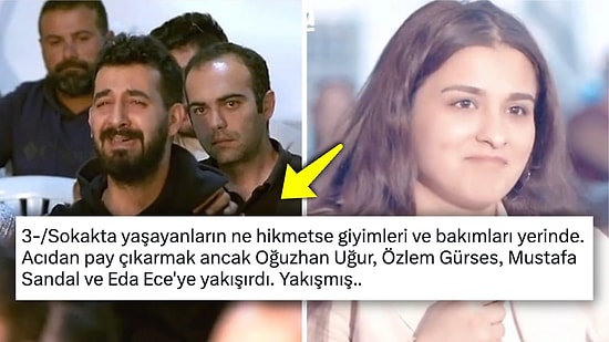 Oğuzhan Uğur'a Katılan Depremzedeleri Bakımlı Olmakla ve Ajitasyon Yapmakla Suçlayan Kişi İnsanlıktan Soğuttu