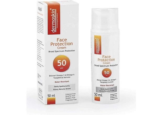 Dermoskin Face Protection SPF 50 Güneş Kremi