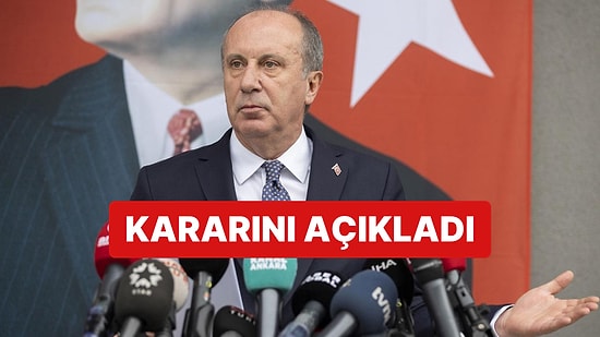 Muharrem İnce Cumhurbaşkanlığı Adaylığından Çekildi mi? Neden Çekildi?