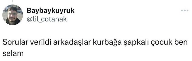 Birebir orada bulunarak soru soranlardan biri olan o 'Yeşil Şapkalı Genç', @iremilb'in tweetine cevaben soruların önceden verildiğini duyurdu👇