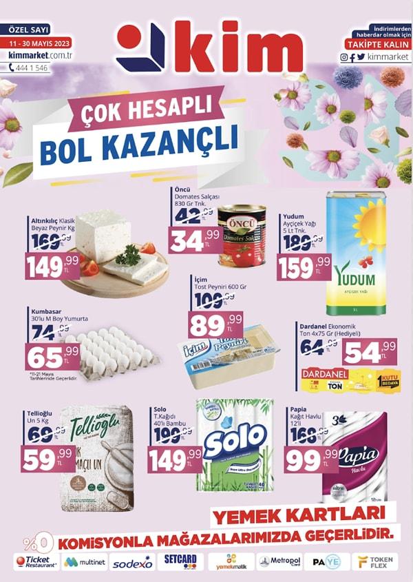 Kim Market 11 - 30 Mayıs İndirimleri: Kim Market Marmara Bölgesi Aktüel Ürün Katalog Ürünleri