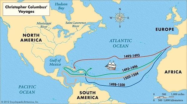 Columbus'un planının, Irving'in de belirttiği gibi, mesafeyi yanlış hesaplaması ve bunun imkansız olması yüzünden başarısız olacağı düşünülüyordu.
