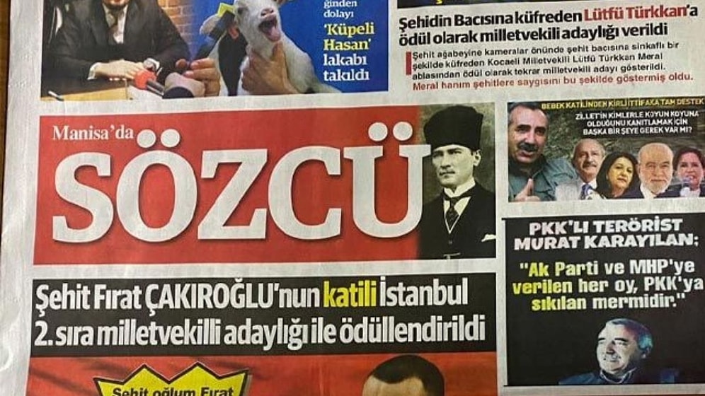 Sahte Afiş ve Videolardan Sonra Şimdi de Sahte Gazete