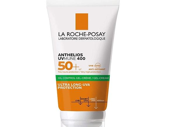 17. La Roche-Posay Anthelios Dry Touch Spf 50+ Yağlı Ciltler İçin Güneş Koruyucu Yüz Kremi