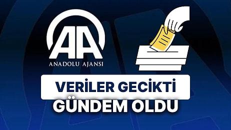 Anadolu Ajansı'nın Seçim Sandık Sonuçları Verilerinin Gecikmesi Sosyal Medyada Tepki Topladı