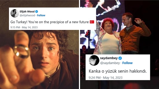 Yüzüklerin Efendisi'nin Frodo'su Elijah Wood: "Haydi Türkiye!" Dedi, Goygoyun Dibine Düşüldü