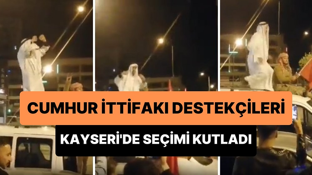 Cumhur İttifakı Destekçilerinin Kayseri'deki Kutlama Görüntüleri Sosyal Medyada Gündem Oldu
