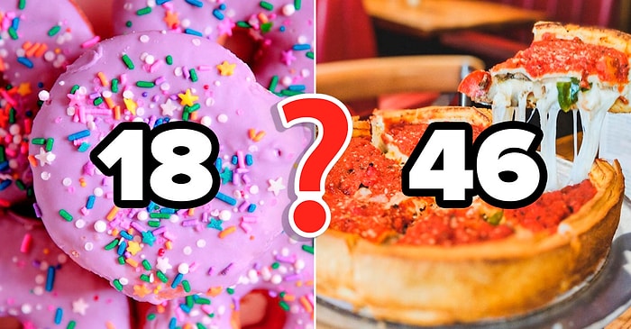 Тест: Выберите еду каждого 🌈 цвета, а мы попытаемся угадать, сколько вам лет