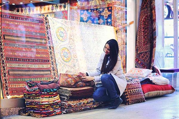 Carpet weaving is an art form that has been practiced in Turkey for thousands of years.
