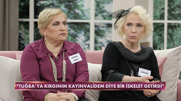 Gönül Hanım, "Burada benim gibi kayınvalidesi varken" dedi!