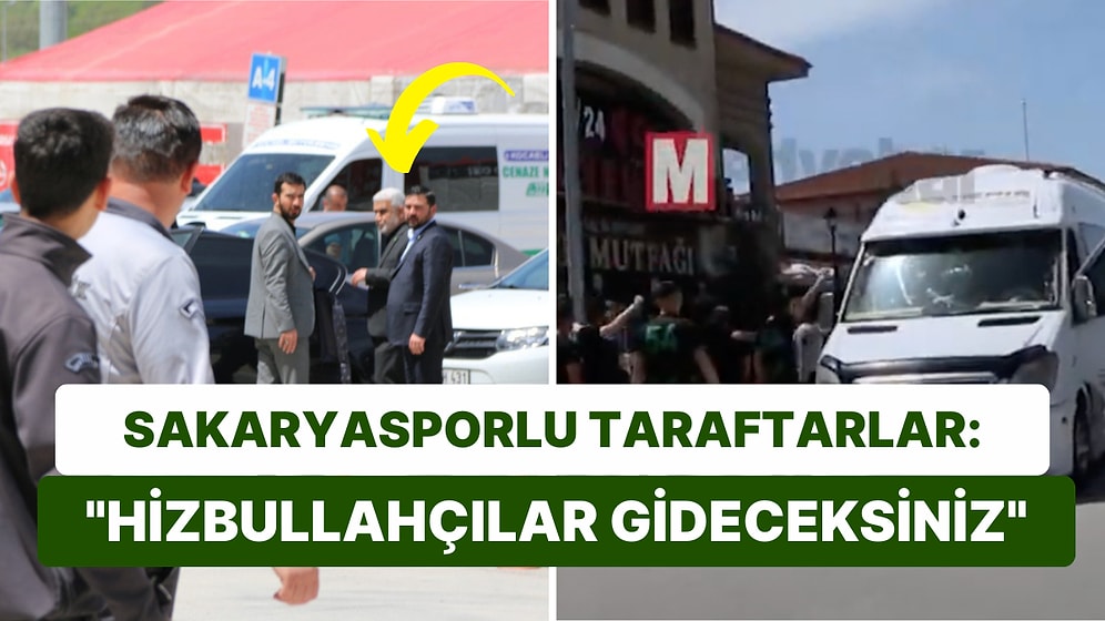 HÜDA PAR Genel Başkanıyla Karşılaşan Sakaryasporlu Taraftarlar: "Hizbullahçılar Gideceksiniz"