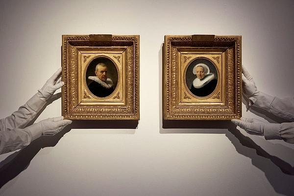 Rembrandt'ın iki farklı tablosu, dünyaca ünlü bir müzayede ev tarafından bir ailenin özel koleksiyonunda bulundu.
