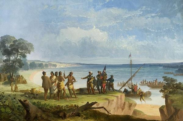 İngiliz sömürgeciler Kuzey Amerika'daki ilk kalıcı yerleşimlerini 1607'de Virginia'da bulunan Jamestown yerleşkesinde kurdular.