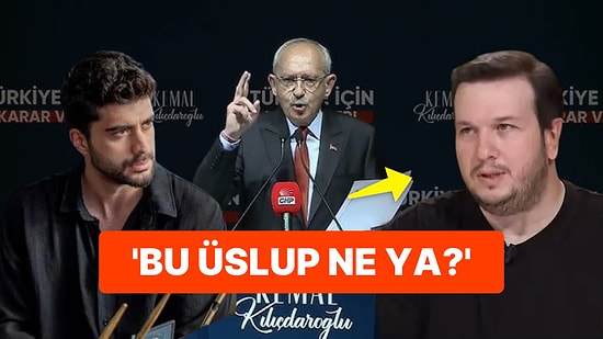 Kızılcık Şerbeti'nin Fatih'i Doğukan Güngör'den Kılıçdaroğlu'na Yüklenen Şahan Gökbakar'a Tokat Gibi Yanıt!