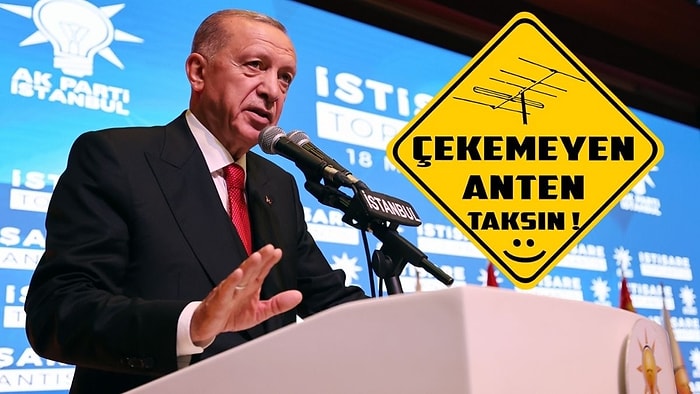 Cumhurbaşkanı Erdoğan: "Bizim Sevgimizi Çekemeyen Anten Taksın mı?"