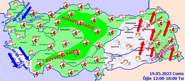 Ankara Hava Durumu 19 Mayıs