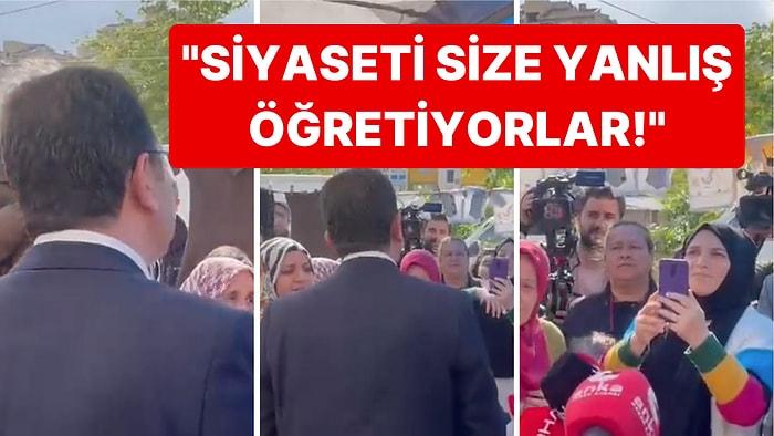 Ekrem İmamoğlu'nun "Neden HDP ile Ortak Oldunuz" Diyen Vatandaşa Verdiği Yanıt Viral Oldu!