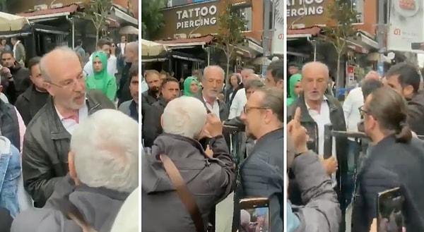 İstanbul 1. Bölge'den milletvekili seçilen Hulki Cevizoğlu Kadıköy'de protesto edildi.