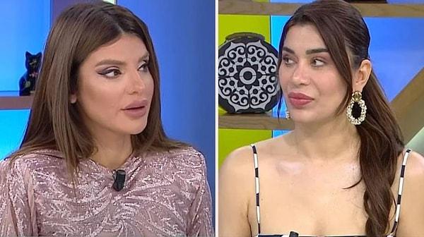 Beyaz TV ekranlarında yayınlanan Söylemezsem Olmaz programında Bircan Bali ve Ebru Şancı arasında ilginç konuşmalar geçti.