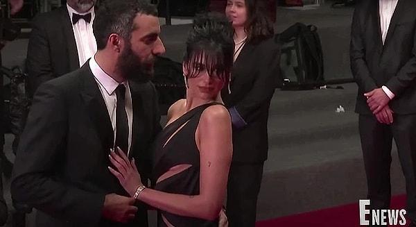 1. Dua Lipa, Cannes Film Festivali'nde yönetmen sevgilisiyle boy gösterdi!