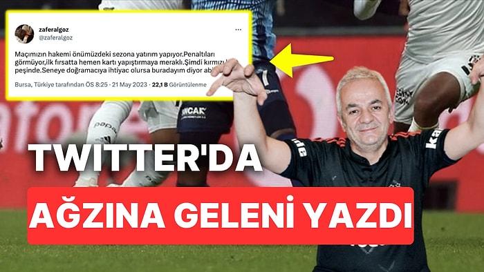 Zafer Alagöz Beşiktaş - Adanaspor Maçını İzlerken Sinirinden Bir TFF'ye Bir Hakemlere Yağdırdı