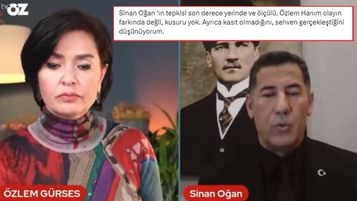 Youtube Programında Soyadı Yanlış Yazılan Sinan Oğan Çok Sinirlendi, Sosyal Medyada Tepki Oluştu