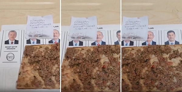 Cumhurbaşkanı Erdoğan'a oy verdiği görülen Konyalı esnafın o reklam videosu ise sosyal medyada gündem oldu.