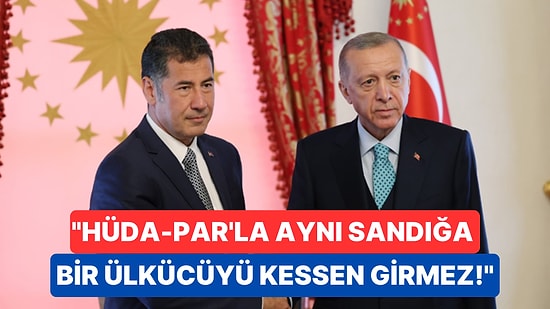 Kararını Açıklayan Sinan Oğan'ın HÜDA-PAR'la Yan Yana Durmayacağını Söylediği Açıklamaları Yeniden Gündem Oldu