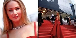 Дженнифер Лоуренс и её непредсказуемый стиль на красной дорожке Каннского кинофестиваля 2023