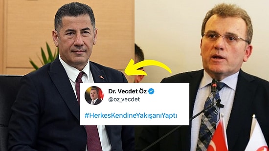 Adalet Partisi Genel Başkanı Vecdet Öz'den Sinan Oğan Paylaşımı
