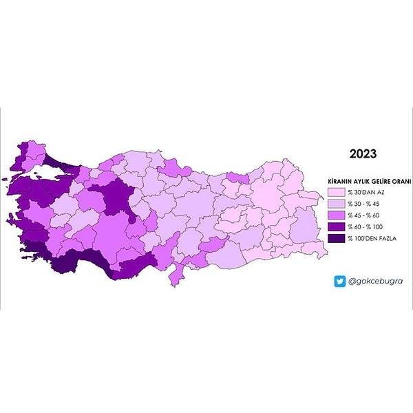 "Tüm Türkiye'de 2019 yılı Nisan ayında kira bedeli ortalama ücretin sadece yüzde 27'si kadarken, bugün yüzde 45'e ulaşmış."