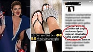 Gülben Ergen Ayakları İçin Kendisine Gönderilen İlginç Instagram Mesajlarını İfşa Etti