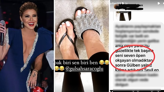 Gülben Ergen Ayakları İçin Kendisine Gönderilen İlginç Instagram Mesajlarını İfşa Etti