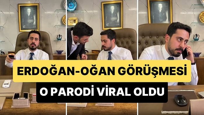 Erdoğan Taklidi Yapan Fenomenden 'Sinan Oğan'ın Cumhur İttifakına Katılmasını Sağlayan Görüşme' Parodisi