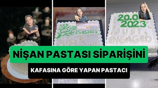Nişan Pastası Siparişini Kafasına Göre Yapan Pastacıya 4 Kez Yeniden Pasta Yaptıran Kadının Dramı Viral Oldu