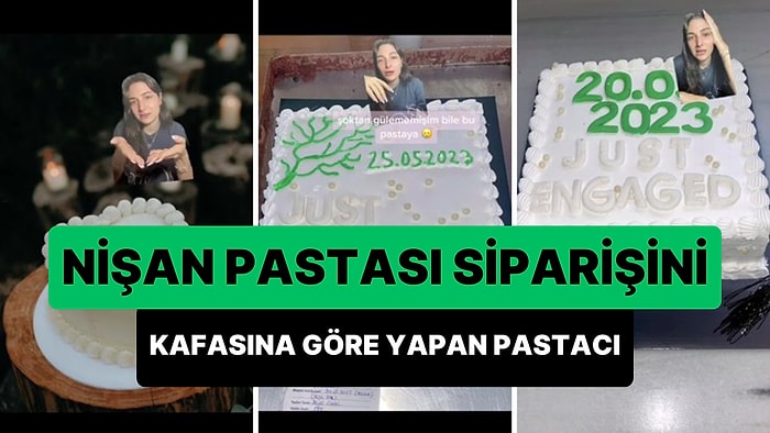 Nişan Pastası Siparişini Kafasına Göre Yapan Pastacıya 4 Kez Yeniden Pasta Yaptıran Kadının Dramı Viral Oldu