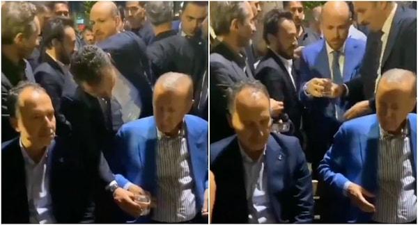 Cumhurbaşkanı Recep Tayyip Erdoğan'ın koruması tarafından kendisine uzatılan suyu içmemesine dair görüntüler dün Twitter'ın en çok konuşulanları arasında yer almıştı.