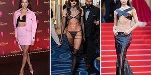 Пикантные наряды Ирины Шейк на Каннском кинофестивале: от полупрозрачного нижнего белья до сексуального кожаного костюма